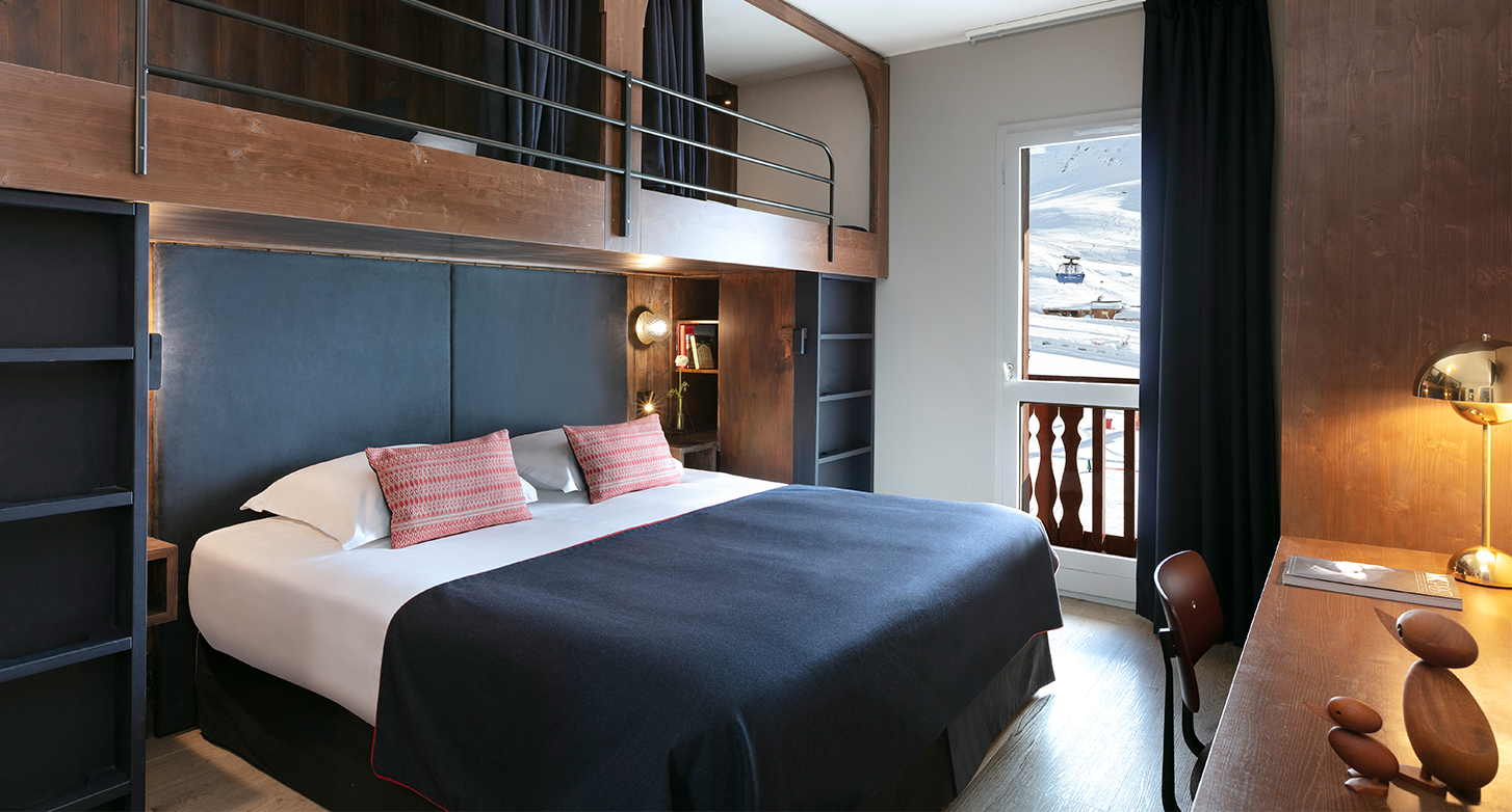 Hotel-Marielle-Val-Thorens - chambres